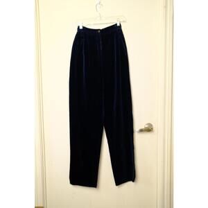 80's Jean Paul Gaultier pour GIBO Velvet Pleated Pant